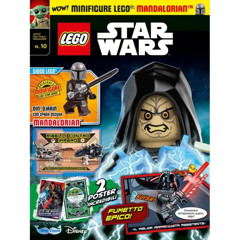 LEGO STAR WARS N. 10 - DIN DJARIN BLUE OCEAN