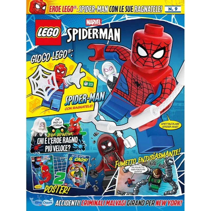 LEGO SPIDER-MAN N. 9 - SPIDER-MAN BLUE OCEAN
