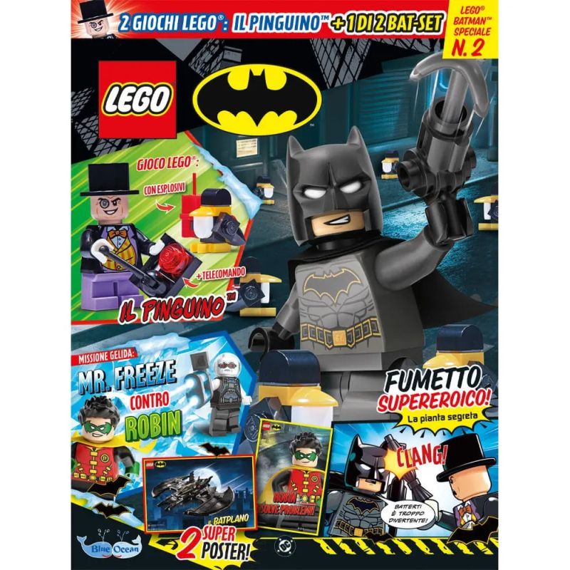 LEGO BATMAN SPECIALE N. 2 - PINGUINO + BAT-SET BLUE OCEAN