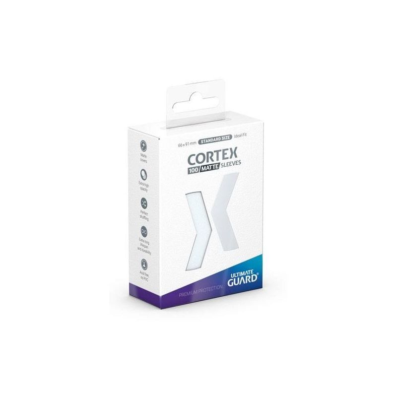 Ultimate Guard Cortex Sleeves Matte Standard Size (100) - Transparent