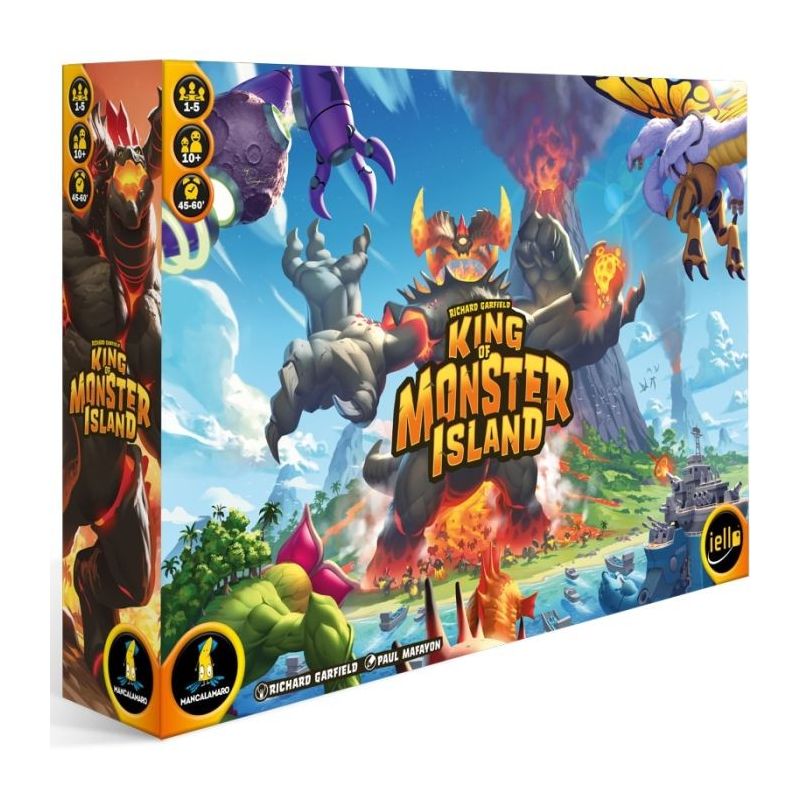 KING OF TOKYO MONSTER ISLAND GIOCO DA TAVOLA
