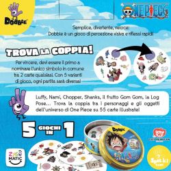 DOBBLE ONE PIECE (ECO-SLEEVE) GIOCO DA TAVOLO