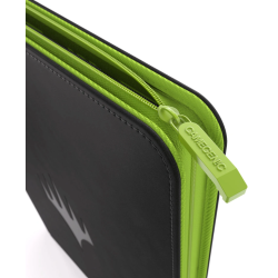 GAMEGENIC MAGIC SOS PRIME ZIP-UP ALBUM 18-POCKET - BLACK/GREEN