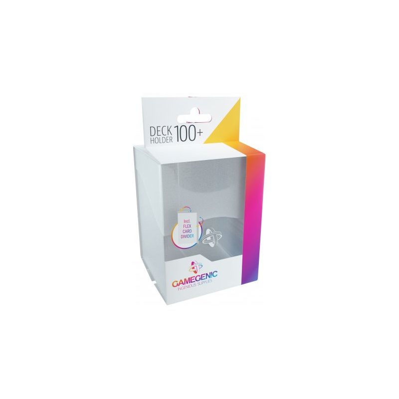 GAMECENIC PORTA MAZZO TRASPARENTE DECK HOLDER 100+ CLEAR