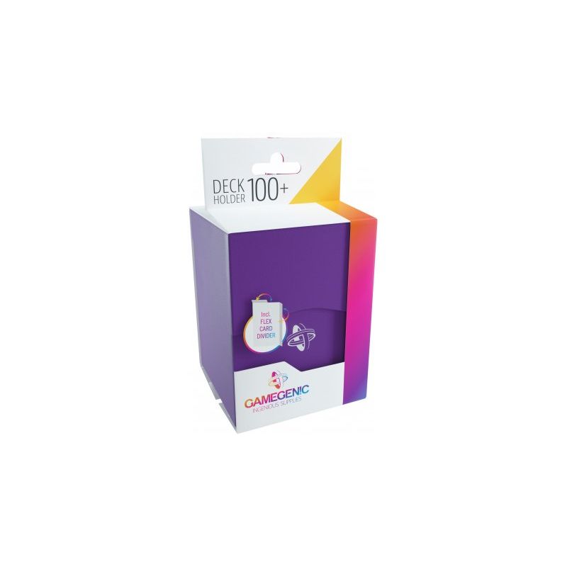 GAMECENIC PORTA MAZZO VIOLA DECK HOLDER 100+ PURPLE