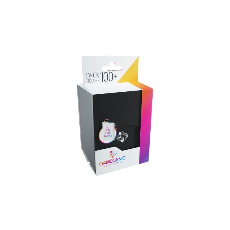 GAMECENIC PORTA MAZZO NERO DECK HOLDER 100+ BLACK