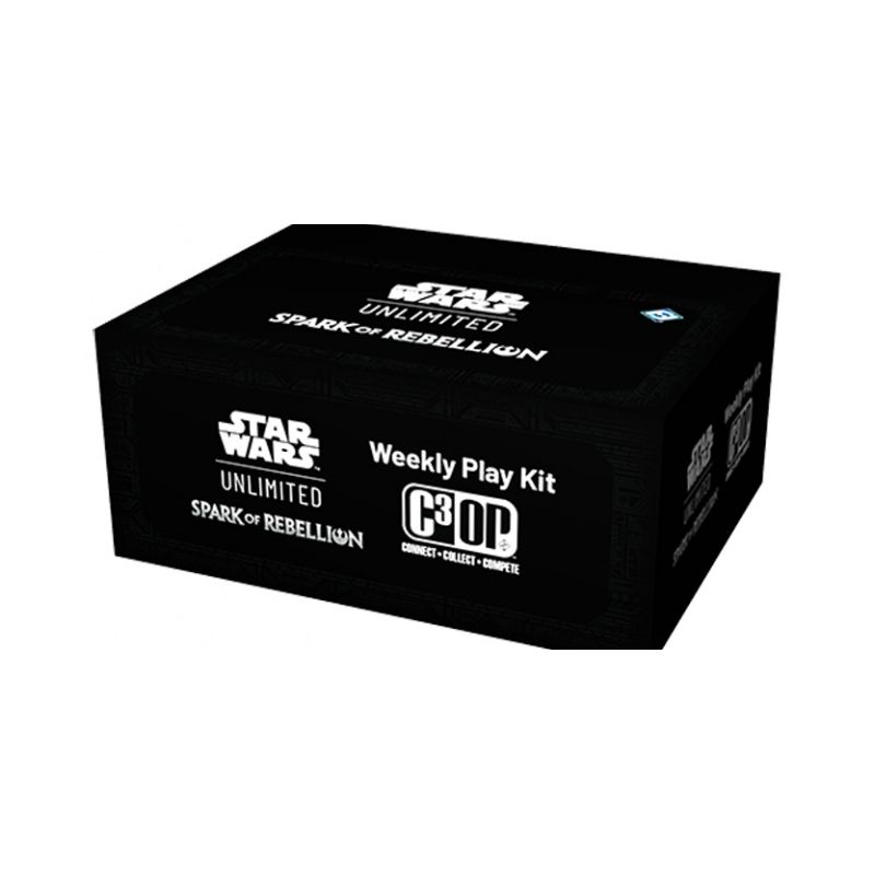 Starwars Unlimited Spark of Rebellion Weekly Play Kit