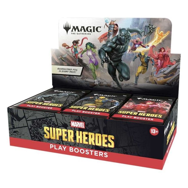 MAGIC MARVEL SUPER HEROES PLAY BOOSTER ENG