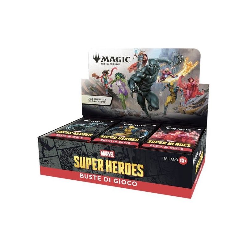 MAGIC MARVEL SUPER HEROES PLAY BOOSTER ITA
