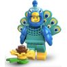 LEGO 71051 - 1 Peacock Costume Guy PAVONE MINIFIGURE SERIE 28 - ANIMALI - 2026