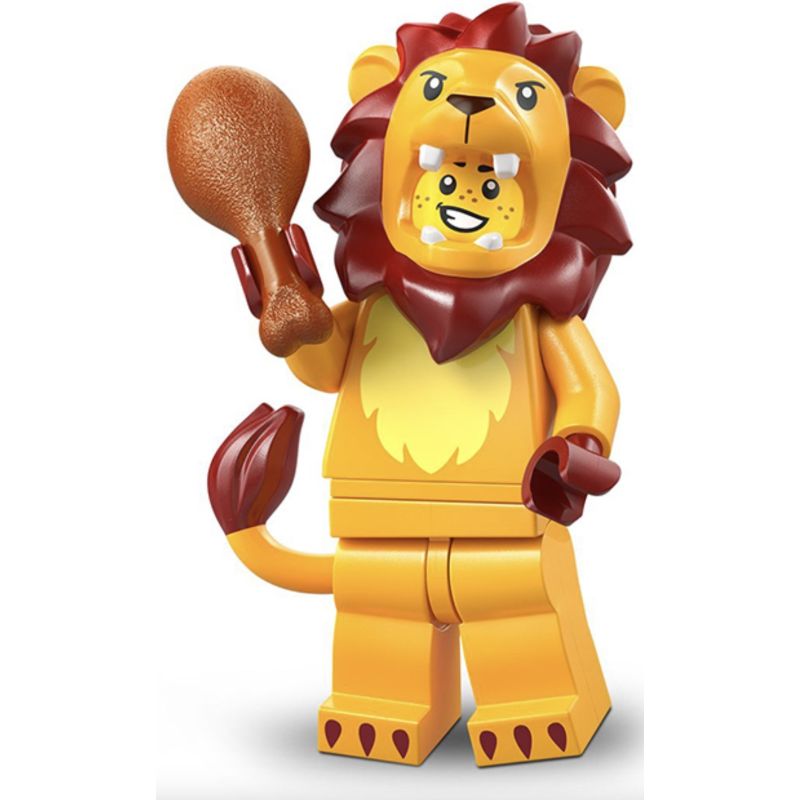 LEGO 71051 - 11 Lion Costume Guy LEONE MINIFIGURE SERIE 28 - ANIMALI - 2026