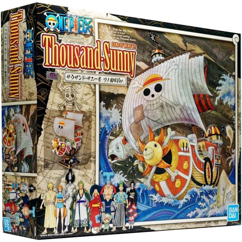 ONE-PIECE MODEL KIT MOBY DICK - GRANDSHIP COLLECTION MK - BANDAI