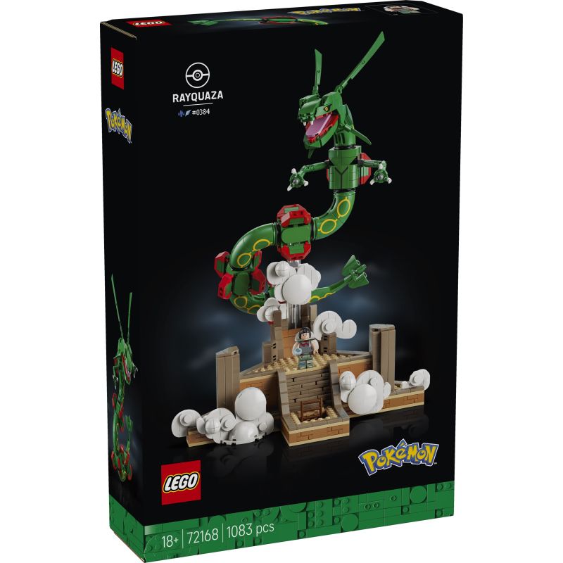 LEGO 72168 POKEMON RAYQUAZA AGOSTO 2026