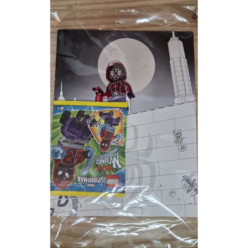 LEGO SPIDER-MAN COMIC SPECIAL N. 1 - SPIDER-MAN MILES MORALES + SKATEBOARD - VARIANT