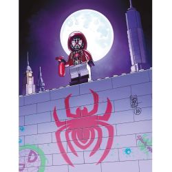 LEGO SPIDER-MAN COMIC SPECIAL N. 1 - SPIDER-MAN MILES MORALES + SKATEBOARD - REGULAR