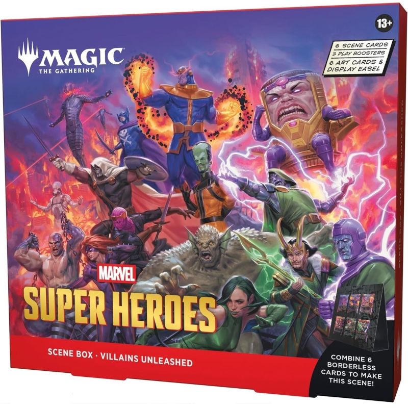 MAGIC MARVEL SUPER HEROES SCENE BOX Villains Unleashed ENG195166313108