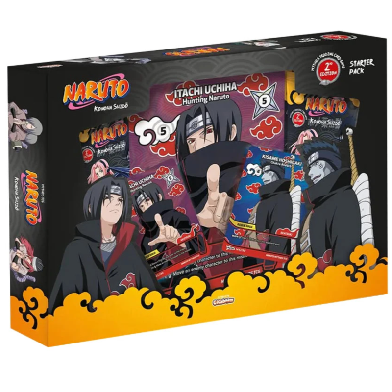 NARUTO MYTHOS TCG -SPECIAL PACK NARUTO + ITACHI 2ND ED. ENG