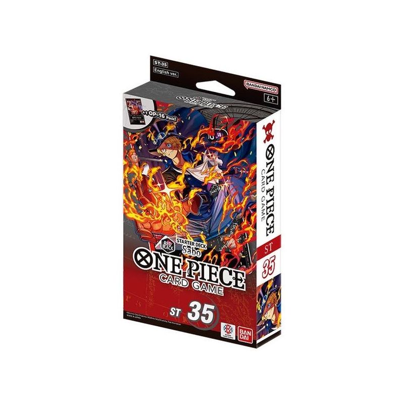 ONE PIECE CARD GAME ST-35 Red & Black Sabo STARTER DECK ENG