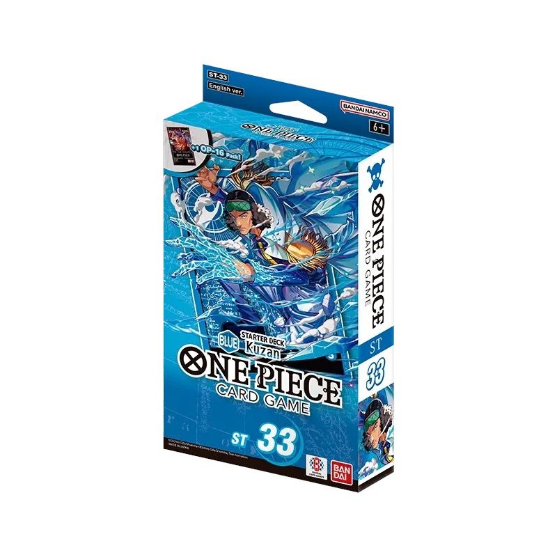 ONE PIECE CARD GAME ST-33 Blue Kuzan STARTER DECK ENG