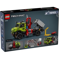 LEGO 42242 Mercedes-Benz Unimog U 5023 con gru