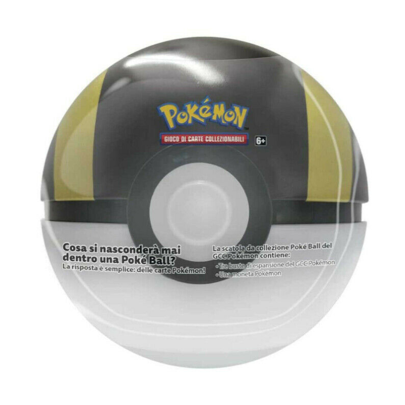 POKEMON TIN POKE BALL B26 ULTRA BALL NERA REPRINT 2026 IN ITALIANO PK10028-103 196214165694