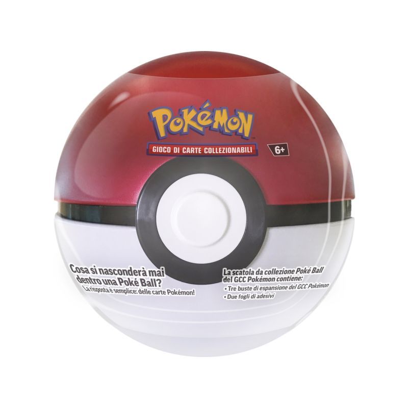 POKEMON TIN POKE BALL B26 ROSSA REPRINT 2026 IN ITALIANO PK10028-103 196214165694