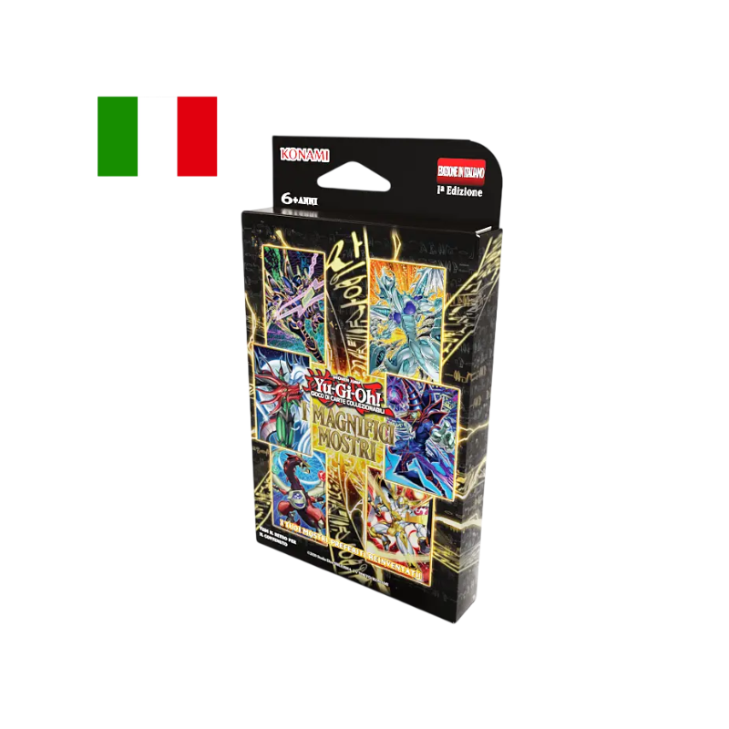 YU-GI-OH! MAGNIFICENT MONSTERS BOX 3 BUSTE IN TALIANO