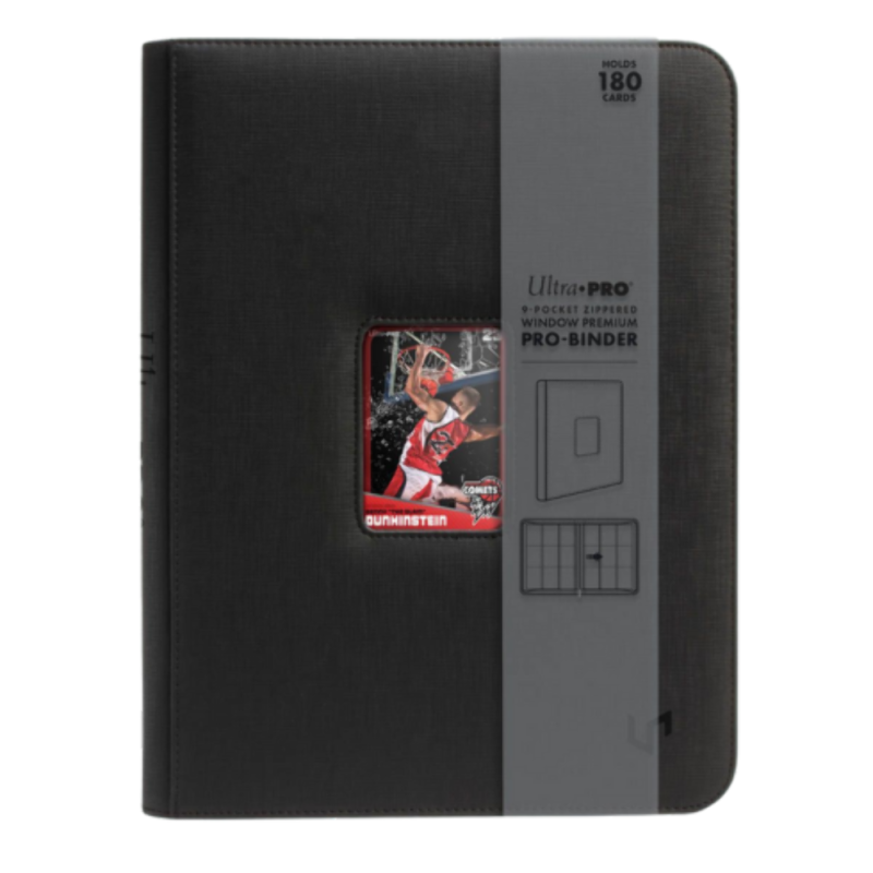 ALBUM POKEMON ALBUM Ultra Pro WINDOW Pro-Binder ZIPPERED 9 TASCHE 360 CARTE