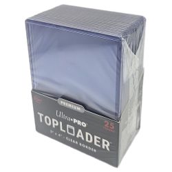 25 TOPLOADER 3 X 4 - CLEAR...