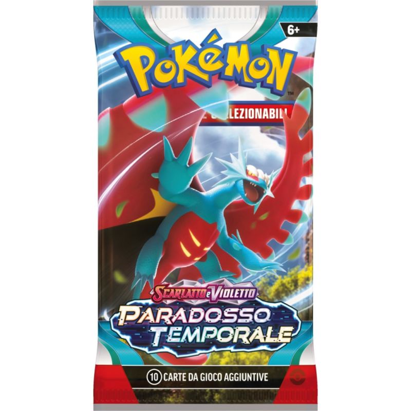 POKEMON SCARLATTO E VIOLETTO SV4 PARADOSSO TEMPORALE SINGOLA BUSTINA SCARLATTO E VIOLETTO (IT)