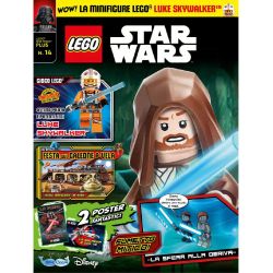 LEGO STAR WARS PLUS RIVISTA MAGAZINE N. 14 - LUKE SKYWALKER BLUE OCEAN