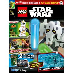 LEGO STAR WARS PLUS RIVISTA MAGAZINE N. 13 - 212TH CLONE TROOPER BLUE OCEAN