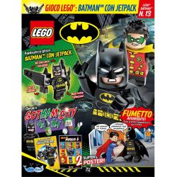 LEGO BATMAN RIVISTA MAGAZINE N. 13 BATMAN CON JETPACK BLUE OCEAN