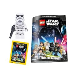 LEGO STAR WARS RIVISTA MAGAZINE N. 16 - STORMTROOPER + ALBUM + 6 FIGURINE BLUE OCEAN