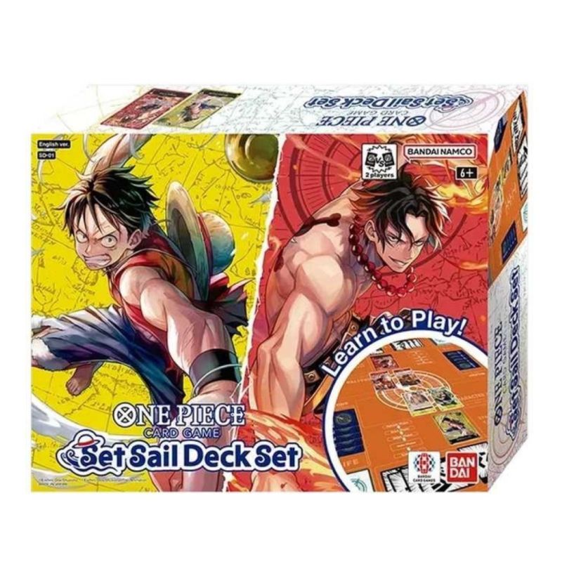 ONE PIECE CARD GAME TCG SET SAIL DECK SD01 SD-01  ENGLISH