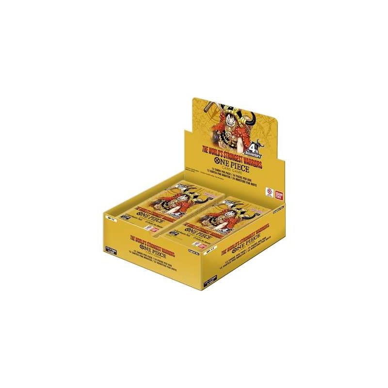 Box One Piece Card Game OP-17 OP17 THE WOLRD'S STRONGEST WARRIORS