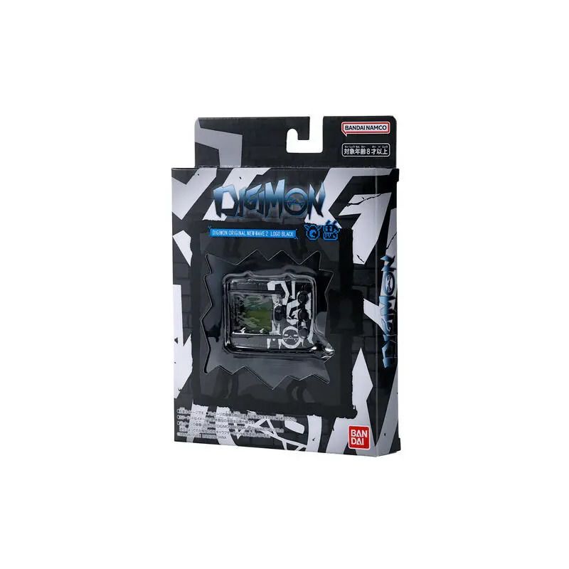 Tamagotchi Digimon Original New Wave 2 Logo Black BANDAI NAMCO