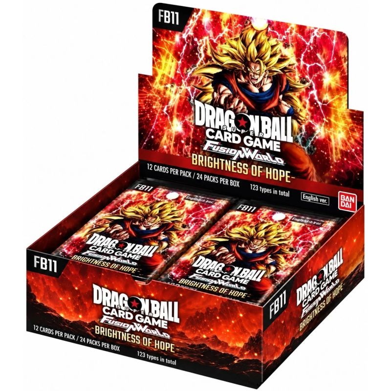 Dragon Ball Fusion World FB-11 box Display 24 Buste Eng