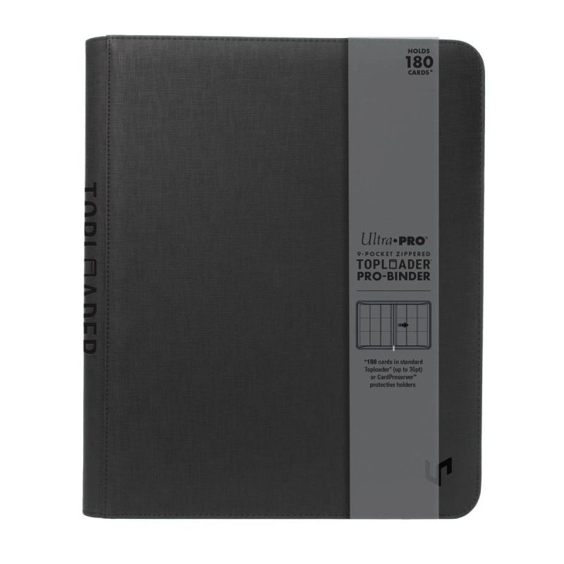 Ultra-Pro - Zippered 9-Pocket Premium Pro-Binder Toploader PORTA TOPLOADER 180 CARTE