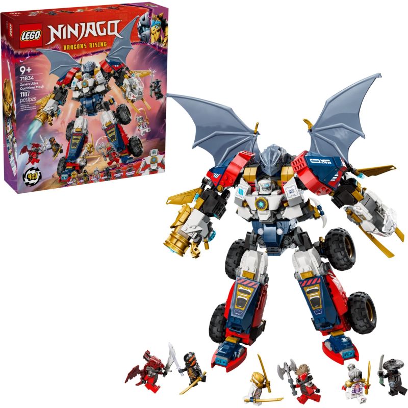 LEGO  71834 NINJAGO MECH ULTRA COMBINATORE DI ZANE   2025 2026
