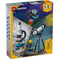 LEGO  31378 CREATOR TELESCOPIO DI ESPLORAZIONE SPAZIALE
