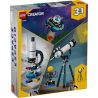LEGO  31378 CREATOR TELESCOPIO DI ESPLORAZIONE SPAZIALE